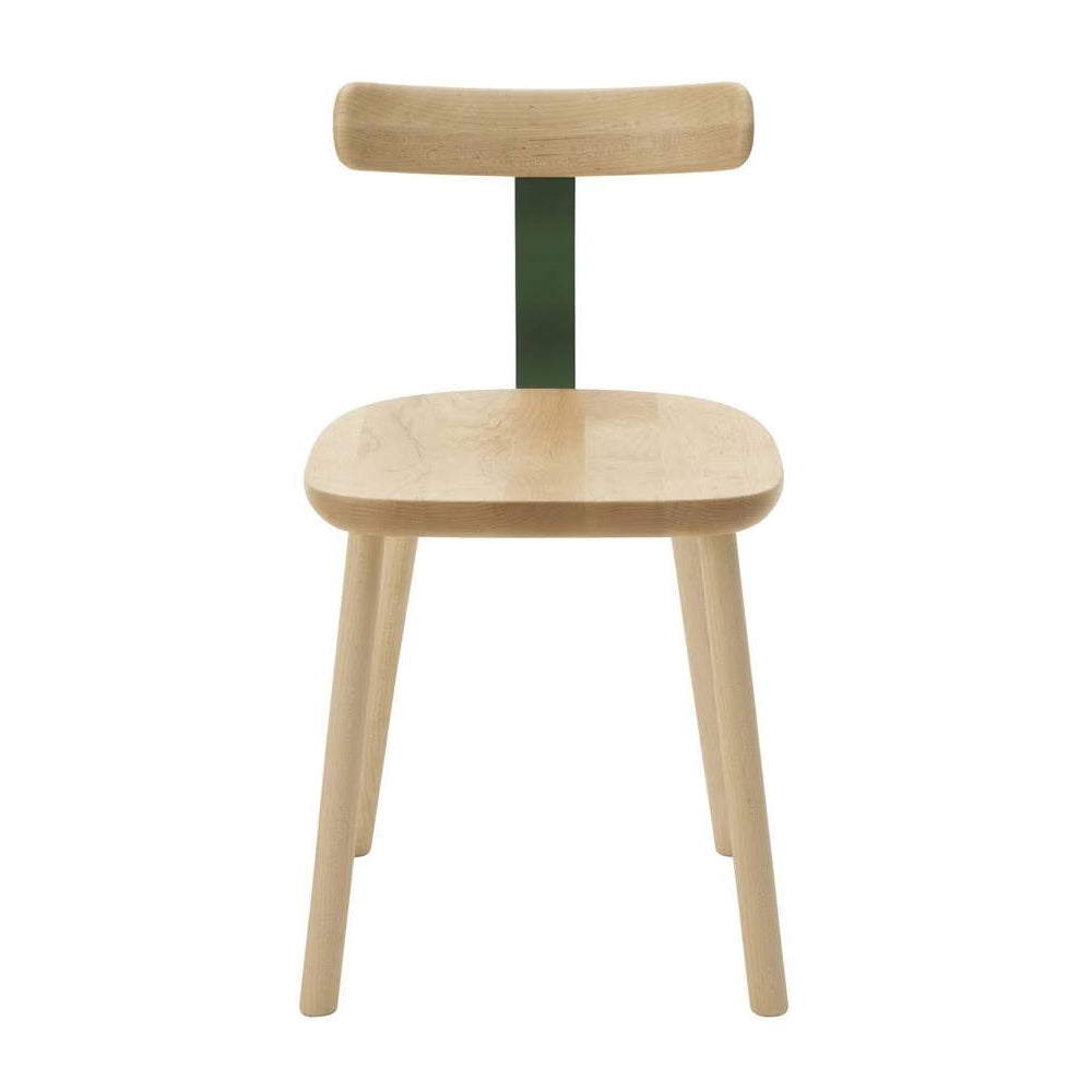Minimalist wooden dining chair