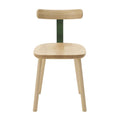 Minimalist wooden dining chair