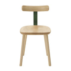Minimalist wooden dining chair