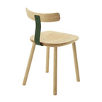 Minimalist wooden dining chair