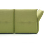 Modern green modular loveseat