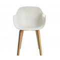 Solid oak dining chair