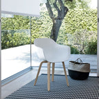 Solid oak dining chair