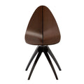 Teardrop shaped bentwood dining chair