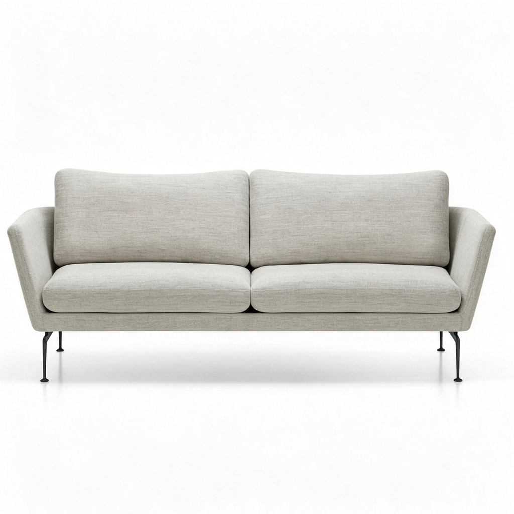 Upholstered 2 seater sofa