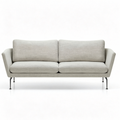 Upholstered 2 seater sofa
